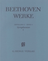 Beethoven Werke Abteilung 1 Band 1 Sinfonien 1 und 2 (broschiert)