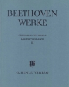 Beethoven Werke Abteilung 7 Band 3 Sonaten fr Klavier Band 2 (broschiert)