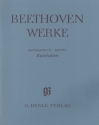 Beethoven Werke Abteilung 10 Band 1 Kantaten Partitur (broschiert)