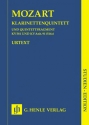 Quintett A-Dur KV581 und Quintettfragment KVAnh.91 fr Klarinette und Streichquartett Studienpartitur