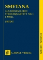 Streichquartett e-Moll Nr.1  Studienpartitur