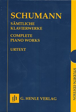 Smtliche Klavierwerke Band 1-6  Studienpartitur im Schuber