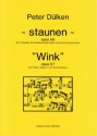 Dlken, Peter staunen op. 56 - 'Wink' op. 57 Ensemble Spielpartitur(en)