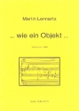 Wie ein Objekt fr Orgel