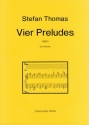 4 Preludes (1990) fr Klavier