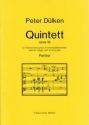 Quintett fr Baritonsaxophon, Kontrabassklarinette, Kl Bariton-Saxophon, Kontrabass-Klarinette, Klavier, Cello, Violine Partitur