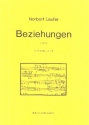 Beziehungen fr Querfltenquartett (1994) Flte (4) Partitur, Stimme(n)