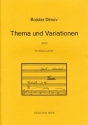 Thema und Variationen (1956) fr Blserquintett Partitur, Stimme(n)