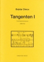 Tangenten 1 5 Klavierminiaturen