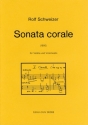 Sonata corale fr Violine und Violoncello Partitur und Stimmen