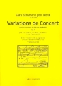 Variations de concert sur la Cavatine du Pirate de Bellini op.8 fr Klavier (Pariser Fassung 1839)