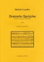 13 Sprche fr Bariton und Klavier (1997) (Joh