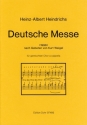 Deutsche Messe nach Gebeten von Kurt Weigel Gemischter Chor (a cappella)