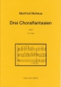 3 Choralfantasien (1997) fr Orgel