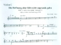 Die Hoffnung aber lsst nicht zugrunde gehn fr gem Chor und Streicher (Orgel) Stimmensatz Sreicher (1-1-1--1-2)