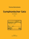 Symphonischer Satz (1993) (fr Orchester) Orchester Studienpartitur