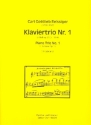 Trio d-Moll Nr.1 op.25 fr Violine, Violoncello und Klavier Stimmen