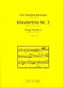 Trio B-Dur Nr.2 op.33 fr Violine, Violoncello und Klavier Stimmen