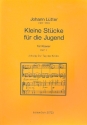 Kleine Stcke fr die Jugend Band 2 fr Klavier