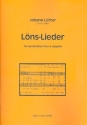 Lns-Lieder fr gem Chor a cappella Partitur