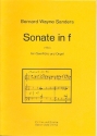 Sonate f-Moll fr Flte und Orgel