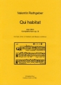 Qui habitat -aus dem Completorium op. 9- (fr So Gemischter Chor (4-st.) Chorpartitur