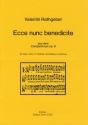 Ecce nunc benedicte -aus dem Completorium op. 9- Chor, Streicher, Basso continuo Partitur