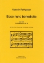 Ecce nunc benedicte -aus dem Completorium op. 9- Gemischter Chor (4-st.) Chorpartitur