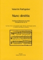 Nunc dimittis -Canticum Simeonis aus dem Complet Chor, Trompete (2) (Horn (2)) Pauke, Streicher, Basso continuo Partitur