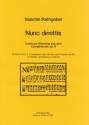Nunc dimittis -Canticum Simeonis aus dem Complet Gemischter Chor (4-st.) Chorpartitur