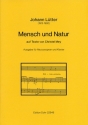 Mensch und Natur fr Mezzosopran und Klavier