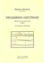 Introduktion und Choral Mitten wir im Leben sind fr Posaune und Orgel