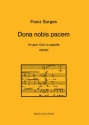 Dona nobis pacem (2002) -fr gemischten Chor a cappella Gemischter Chor (4-st.), Sprecher Chorpartitur