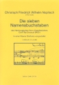 Die 7 Namensbuchstaben des CFE Bach fr Klavier