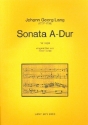 Sonate A-Dur fr Orgel