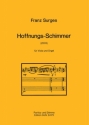 Hoffnungs-Schimmer fr Viola und Orgel (2003) Viola, Orgel Partitur, Solostimme