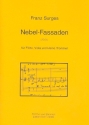 Nebel-fassaden fr Flte, Viola und kleine Trommel Partitur und Stimmen