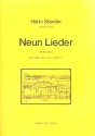 9 Lieder fr hohen Sopran und Klavier