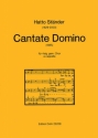 Cantate Domino fr 4stg. Chor a cappella (1985) Gemischter Chor (4-st.), a cappella Chorpartitur
