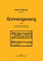 Sonnengesang fr zwei Solisten, Knabenchor, gem. Chor Singstimme (2), Knabenchor, Gemischter Chor, Orgel Partitur