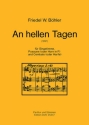 An hellen Tagen (1997) -Konzertantes Madrigal fr Stimme, Posaune (Horn) Cembalo (Harfe) Partitur, Stimme(n)
