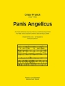Panis angelicus fr Gesang (hoch) und Streichquartett Partitur und Stimmen