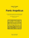 Panis angelicus fr Gesang (hoch) und Streichquartett Partitur und Stimmen