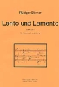 Lento und Lamento fr Violoncello und Klavier