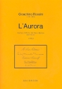 L'Aurora fr Alt, Tenor, Bariton und Klavier Partitur