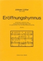 Erffnungshymnus fr gemischten Chor und Blechblsere Gemischter Chor, Trompete (3), Horn (2), Posaune (3), Tuba Partitur