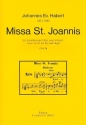 Missa St. Joannis fr gem Chor, 2 Violinen, 2 Hrner ad lib. und Orgel Partitur