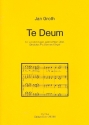 Te Deum fr gem Chor, Streicher, Pauken und Orgel Partitur