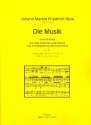 Die Musik op.40 fr Soli, gem Chor und Klavier Partitur