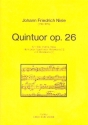 Quintett op.26 fr Flte, Violine, Viola, Horn (Fagott/Violoncello) und Violoncello Partitur